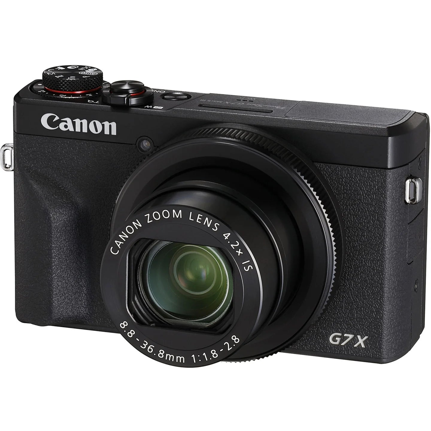 Canon PowerShot G7 X Mark III Black – 4K Vlogging Camera, 20.1MP, Wi-Fi, Bluetooth | Compact Digital Camera for YouTube & Content Creation
