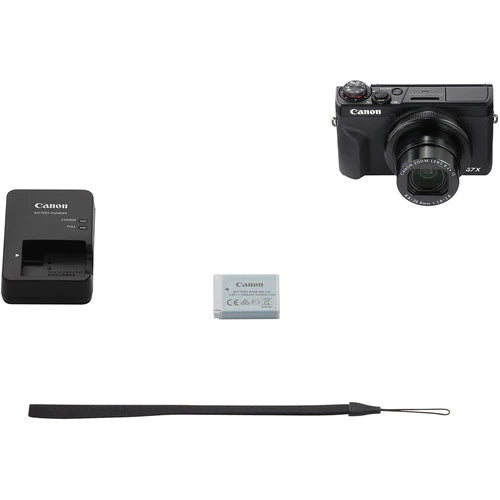 Canon PowerShot G7 X Mark III Black – 4K Vlogging Camera, 20.1MP, Wi-Fi, Bluetooth | Compact Digital Camera for YouTube & Content Creation